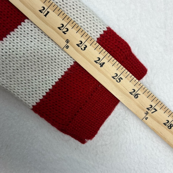 American Stitch Mens Cardigan Sweater Jacket American Flag Stars Shawl Collar S - Picture 16 of 16